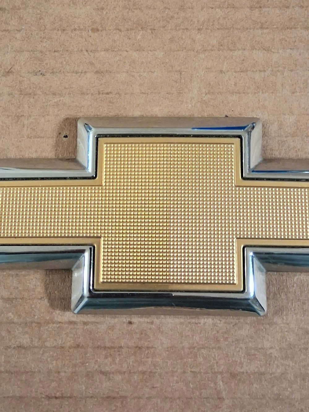 2016-2019 Chevrolet Cruze Gold Bowtie Emblem - Gold/Chrome Rear Trunk
